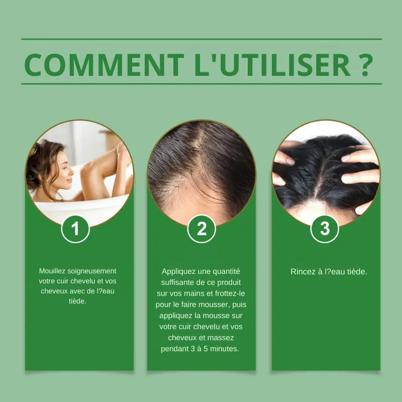 Shampoing à l’Huile de Batana: Repousse et Soin Capillaire- PureHair™