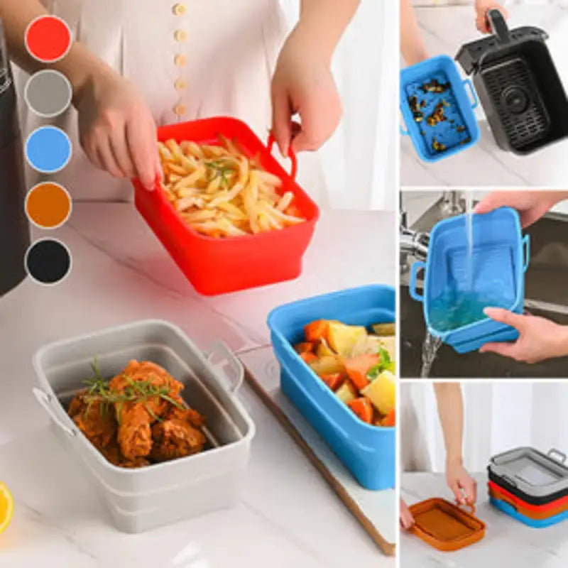 Portion de Silicone Pliable pour AirFryer