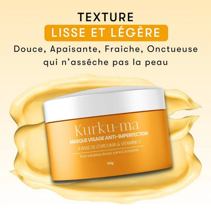 Masque au Curcuma et Vitamine C