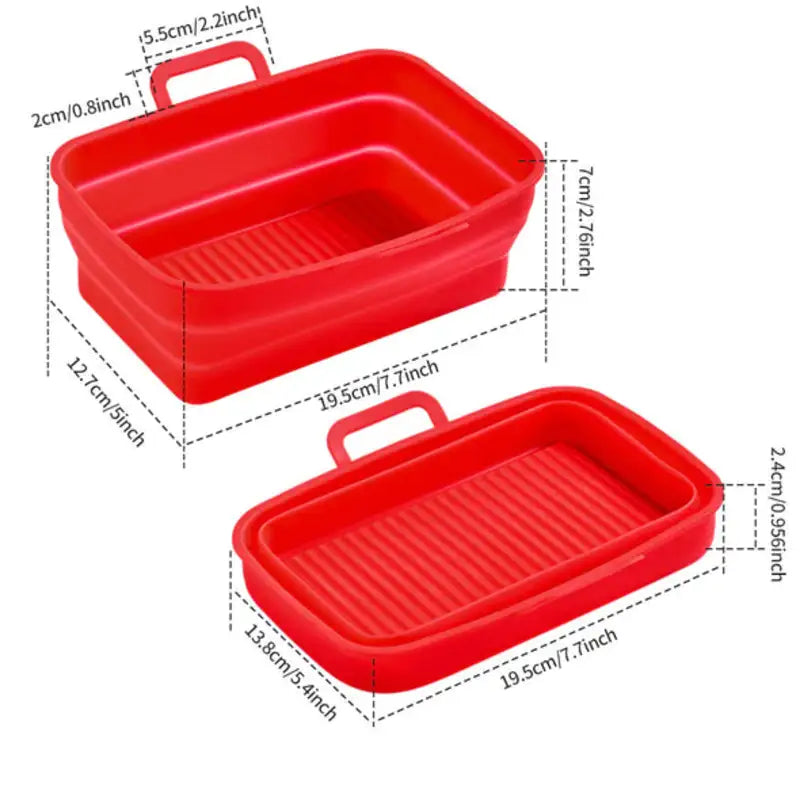 Portion de Silicone Pliable pour AirFryer